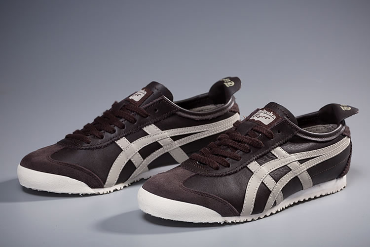 Onitsuka Tiger Mexico 66 (Cocoa/ Khaki) Shoes [D4J2L-2912] : Onitsuka Tiger