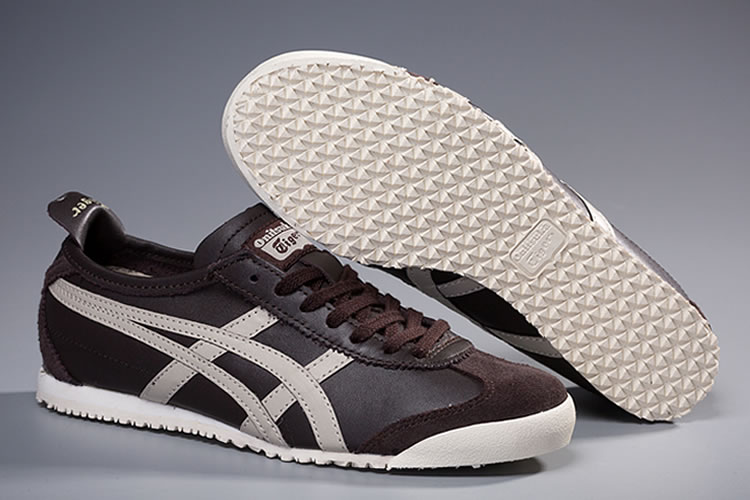 Onitsuka Tiger Mexico 66 (Cocoa/ Khaki) Shoes - Click Image to Close