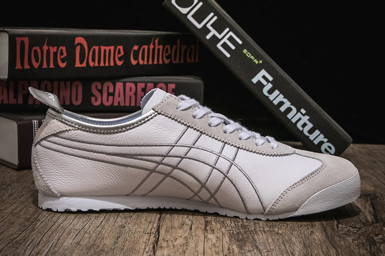 Onitsuka Tiger Mexico 66 (White/ Silver) Shoes