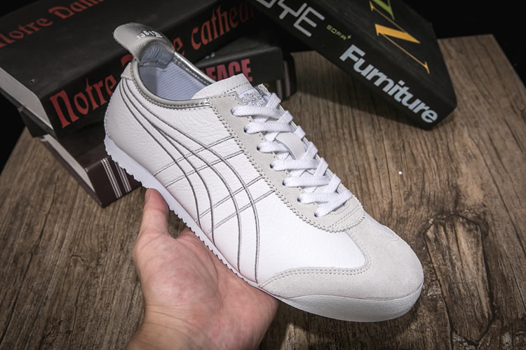 Onitsuka Tiger Mexico 66 (White/ Silver) Shoes
