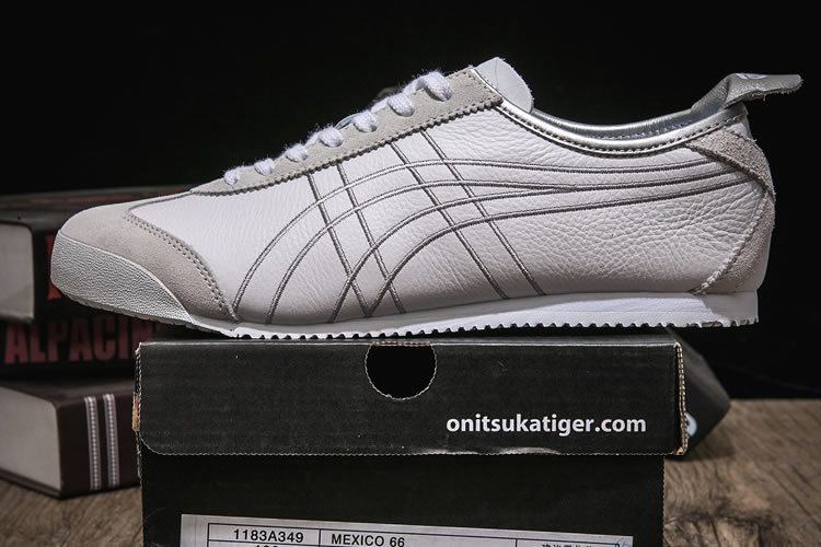 Onitsuka Tiger Mexico 66 (White/ Silver) Shoes