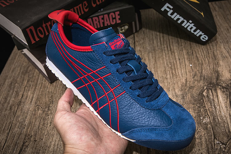Onitsuka Tiger Mexico 66 (Blue/ Red) Shoes