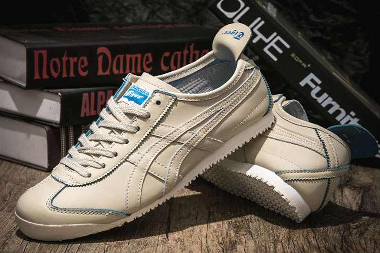 (Vanilla/ Vanilla) Onitsuka Tiger Mexico 66 Shoes - Click Image to Close