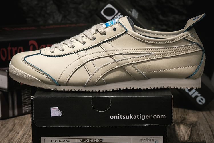 (Vanilla/ Vanilla) Onitsuka Tiger Mexico 66 Shoes - Click Image to Close