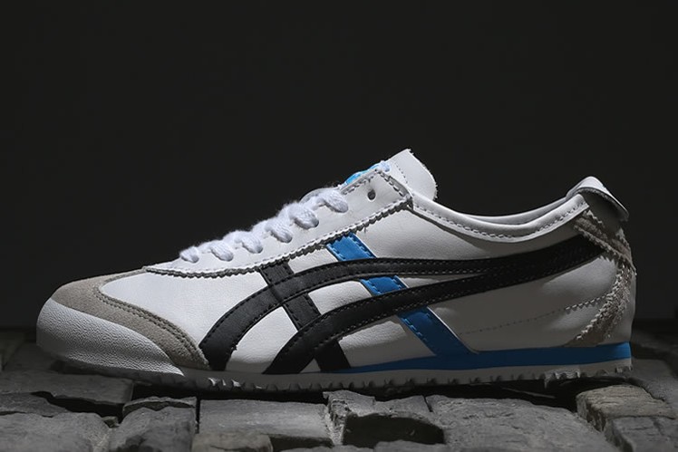 (White/ Black/ Blue) Onitsuka Tiger Mexico 66 Shoes