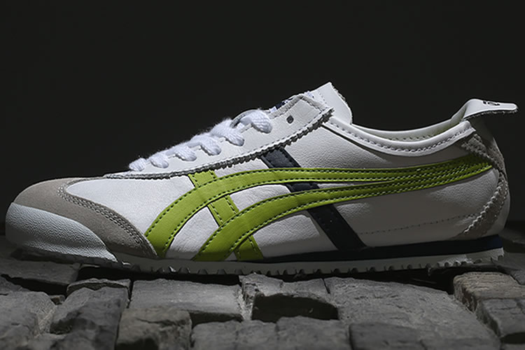 (White/ Lemon/ Black) Onitsuka Tiger Mexico 66 New Shoes