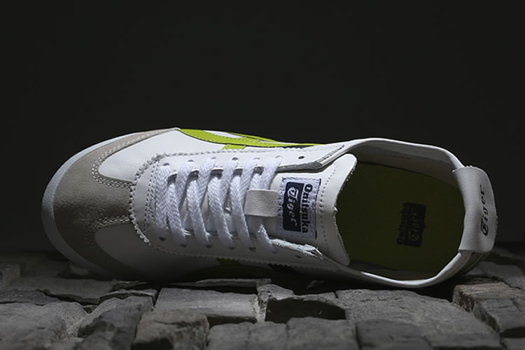 (White/ Lemon/ Black) Onitsuka Tiger Mexico 66 New Shoes