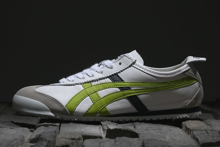 (White/ Lemon/ Black) Onitsuka Tiger Mexico 66 New Shoes