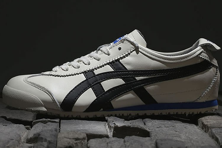 (White/ Black/ Blue) Onitsuka Tiger Mexico 66 Shoes