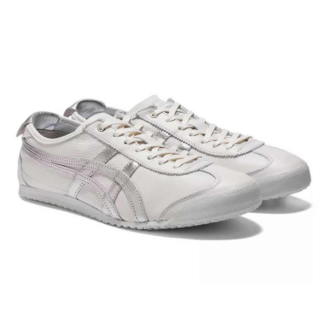 (White/ Silver) Mexico 66 Shoes