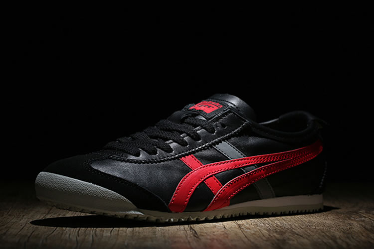 Onitsuka Tiger (Black/ Red/ Grey) Mexico 66 Shoes [D4J2L-9023]