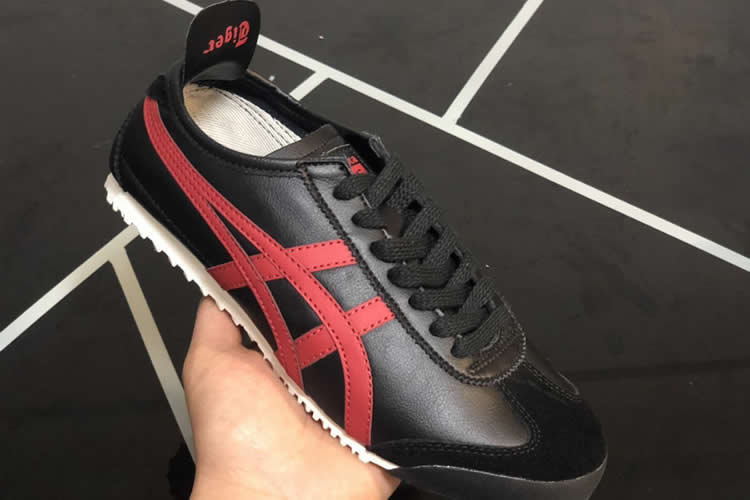 (Black/ Red) Onitsuka Tiger Mexico 66 New Shoes