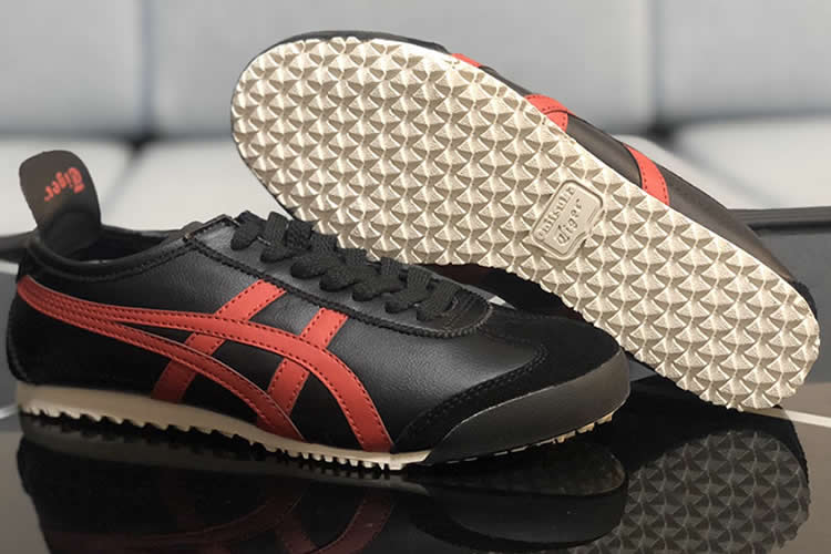 (Black/ Red) Onitsuka Tiger Mexico 66 New Shoes [D4J2L-9023] : Onitsuka Tiger