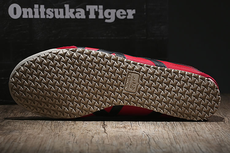 (Red/ Black) New Onitsuka Tiger Mexico 66 Shoes