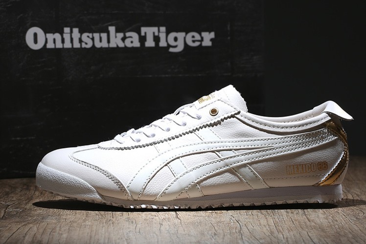 onitsuka tiger leather white