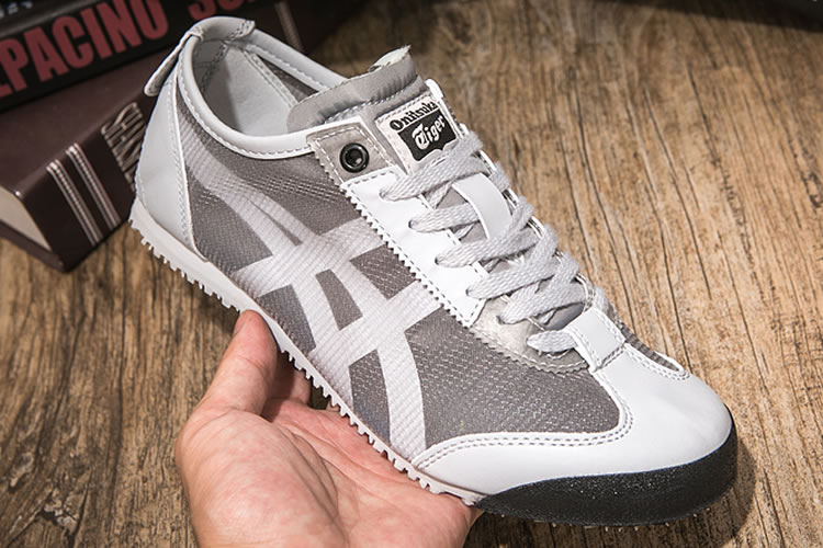 (Cream/ Licorice Brown/ Yellow) Onitsuka Tiger Mexico 66 Shoes - Click Image to Close