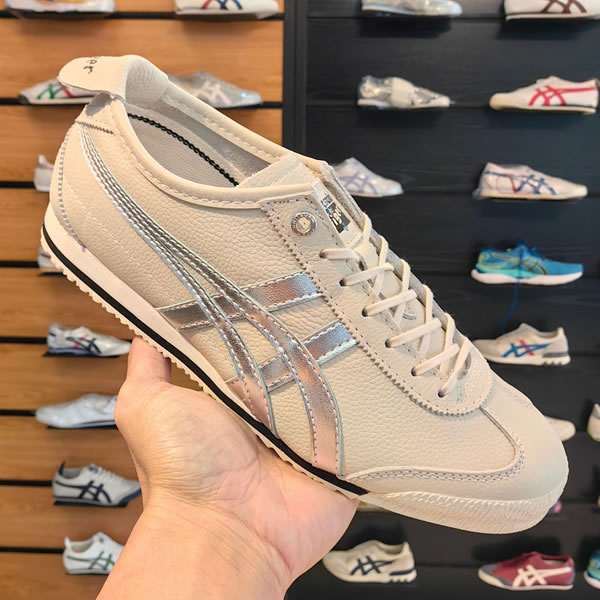 (Birch/ Silver) Onitsuka Tiger 2023 New Mexico 66 SD Shoes