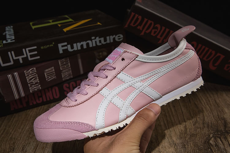 (Pink/ White) Onitsuka Tiger Mexico 66 Women Shoes