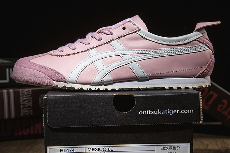 (Pink/ White) Onitsuka Tiger Mexico 66 Women Shoes