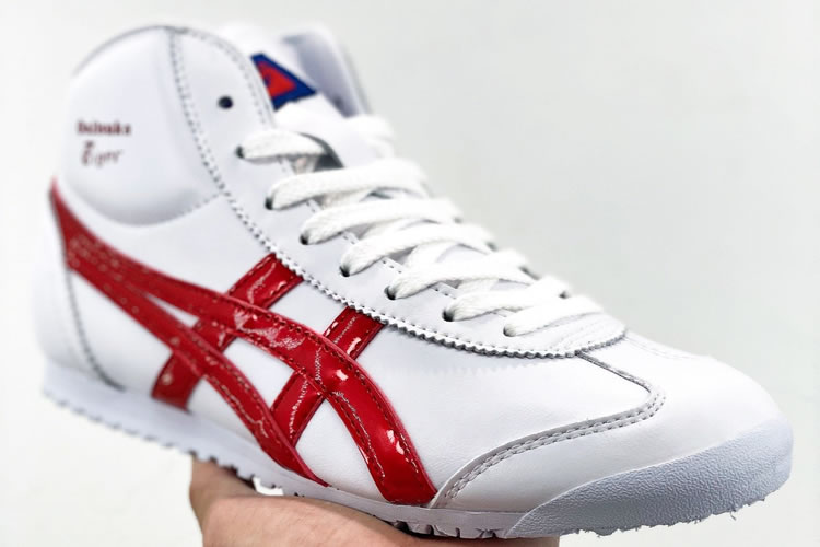 Onitsuka Tiger Mid Runner (Mix-and-Match by Red/ Blue) Shoes - Click Image to Close