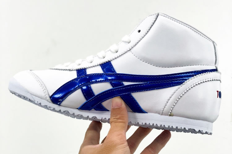 Onitsuka Tiger Mid Runner (Mix-and-Match by Red/ Blue) Shoes