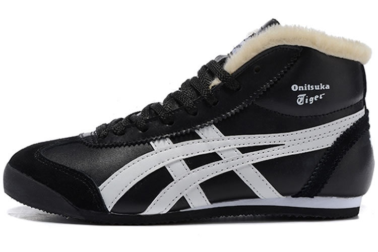 onitsuka tiger mid runner black