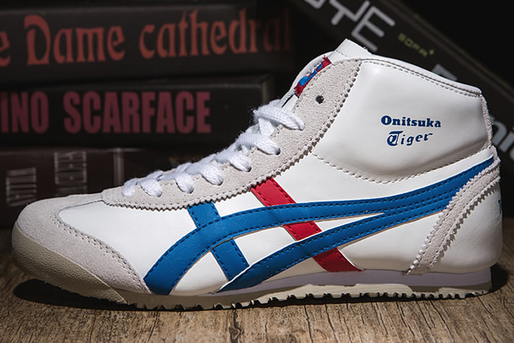 Onitsuka Tiger Mid Runner (White/ Royal 