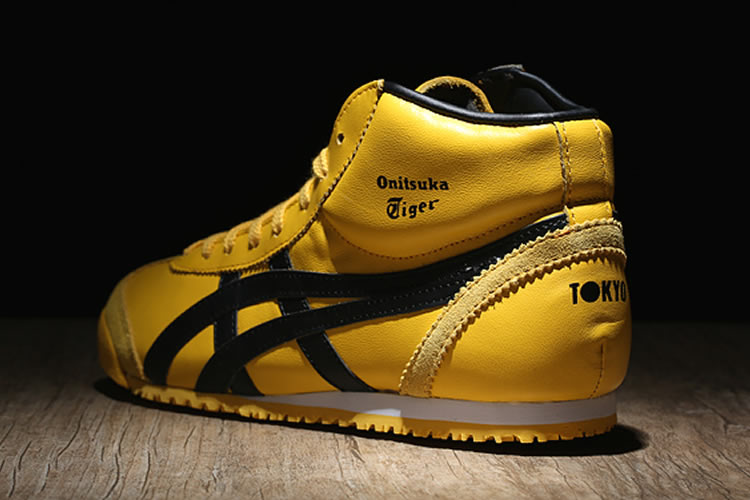 Onitsuka Tiger Mexico Mid Runner (Yellow/ Black) Shoes [THL328-0490 ...