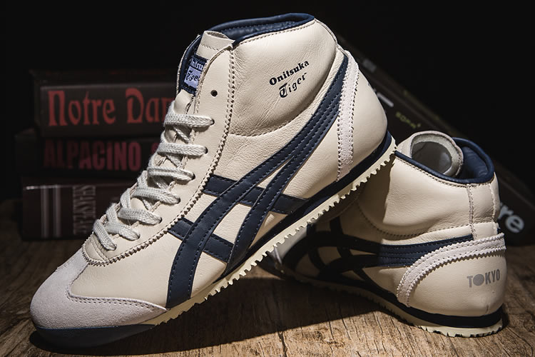 (Birch/ Indian Ink) Mexico Mid Runner Shoes - Click Image to Close