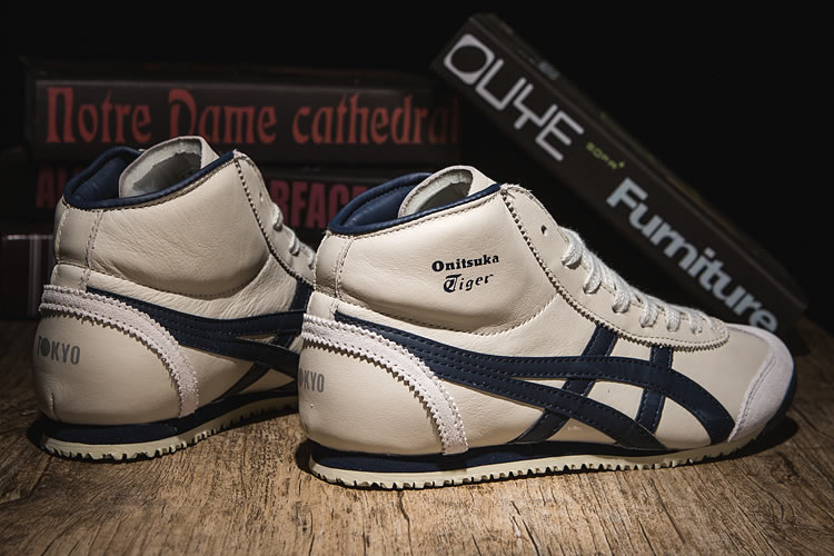 (Birch/ Indian Ink) Mexico Mid Runner Shoes - Click Image to Close