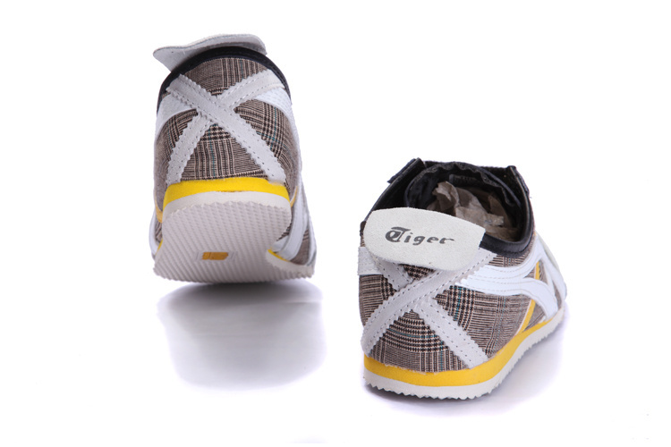 Onitsuka Tiger Mens Shoes (Grey/ White / Yellow) - Click Image to Close
