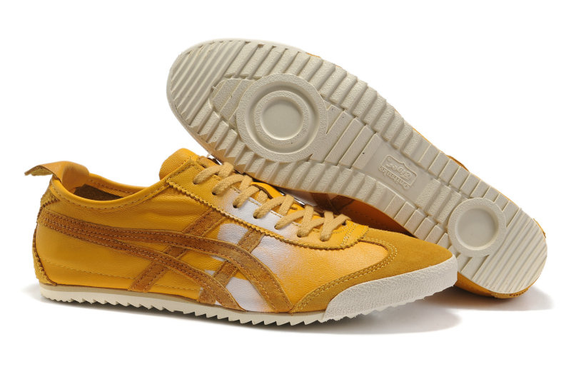 (Army Yellow) Onitsuka Tiger Mexico 66 Deluxe Shoes