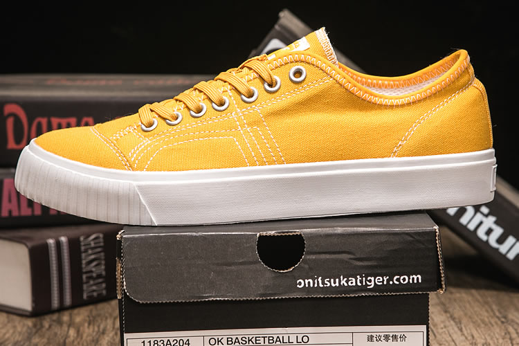 Onitsuka Tiger OK Basketall LO Orange shoes - Click Image to Close