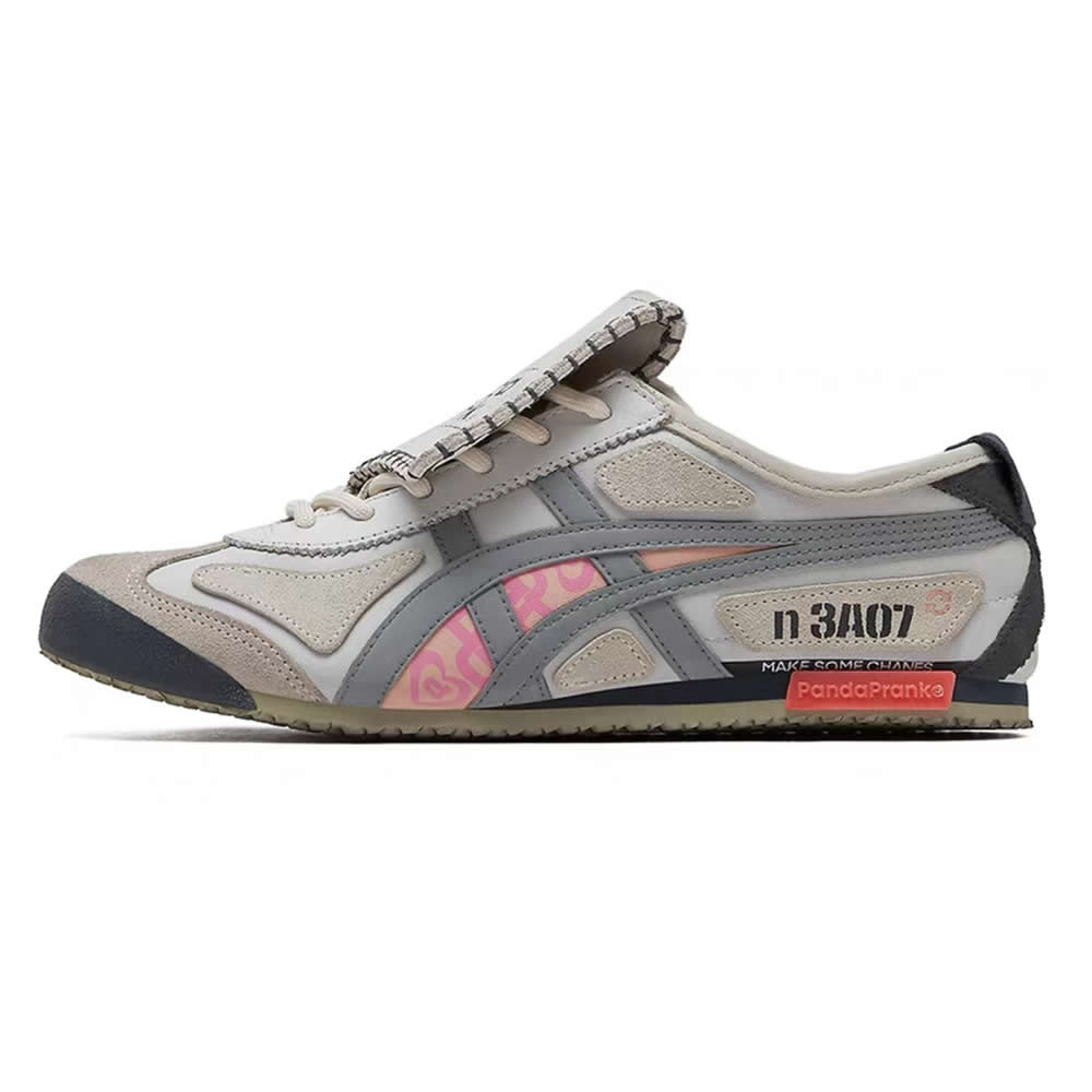(Panda Prank Custom/ Make Some Changes/ Pink) Mexico 66 Shoes