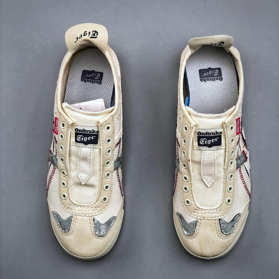 Mexico 66 (Panda Prank Custom/ Qiaoxi) Slip On Shoes