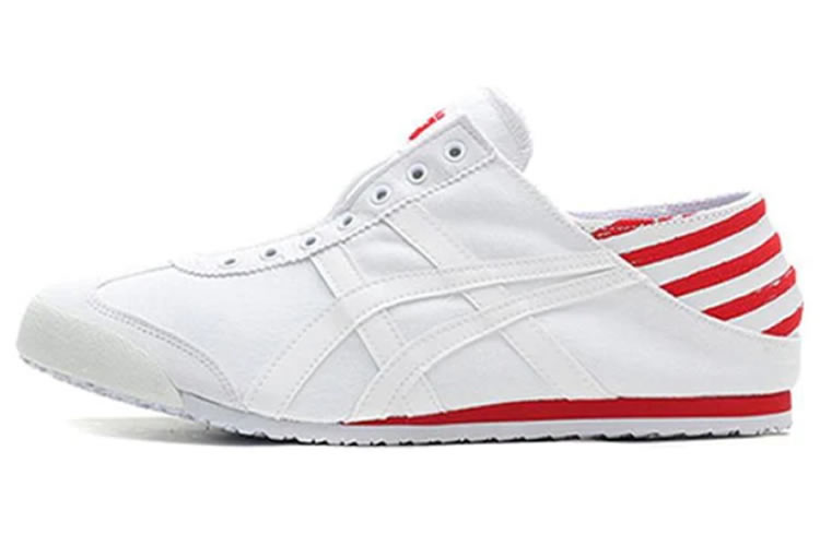 (White/ Red) Mexico 66 Paraty Sneakers - Click Image to Close