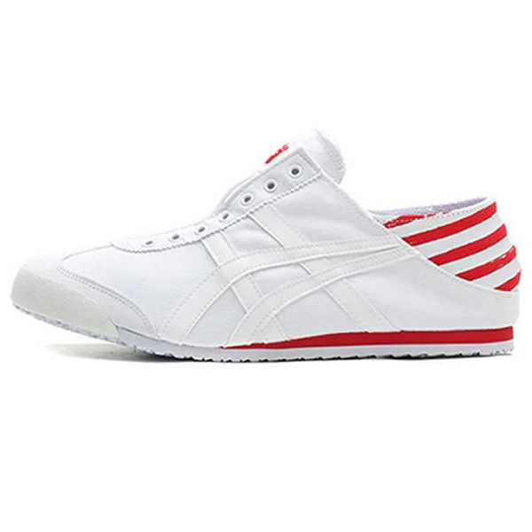 (White/ Red) Mexico 66 Paraty Sneakers - Click Image to Close