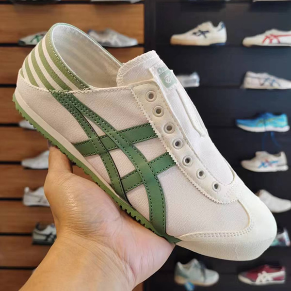 (White/ Green) Mexico 66 Paraty Shoes - Click Image to Close