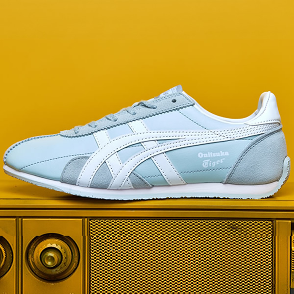 (Grayblue/ White) Onitsuka Tiger Runspark Shoes