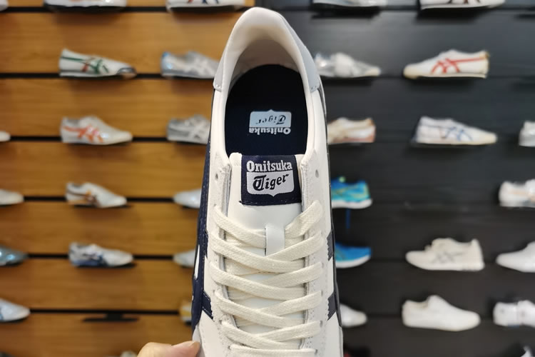 (Beige/ DK Blue) Onitsuka Tiger Runspark Shoes
