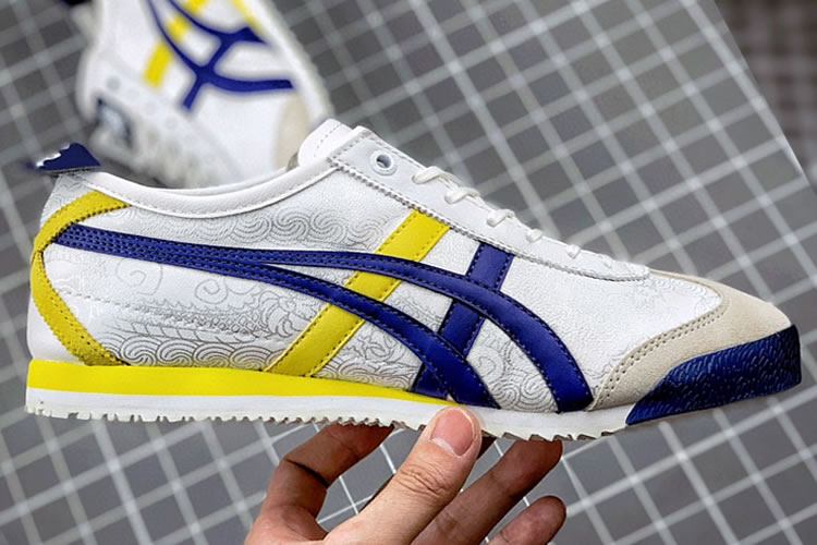 Onitsuka Tiger X Street Fighter "Chun-Li" Mexico 66 SD (White/ Blue/ Yellow) Collection