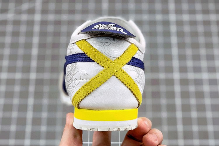 Onitsuka Tiger X Street Fighter "Chun-Li" Mexico 66 SD (White/ Blue/ Yellow) Collection