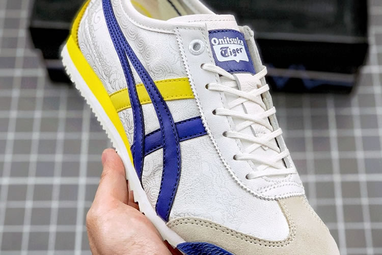 Onitsuka Tiger X Street Fighter "Chun-Li" Mexico 66 SD (White/ Blue/ Yellow) Collection