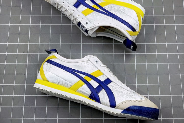 Onitsuka Tiger X Street Fighter "Chun-Li" Mexico 66 SD (White/ Blue/ Yellow) Collection