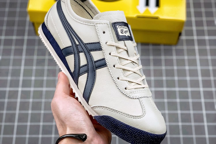 (Birch/ Peacoat) Onitsuka Tiger Mexico 66 SD Shoes