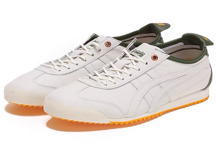 (CreamWhite/ DK Green) Onitsuka Tiger Mexico 66 SD Shoes