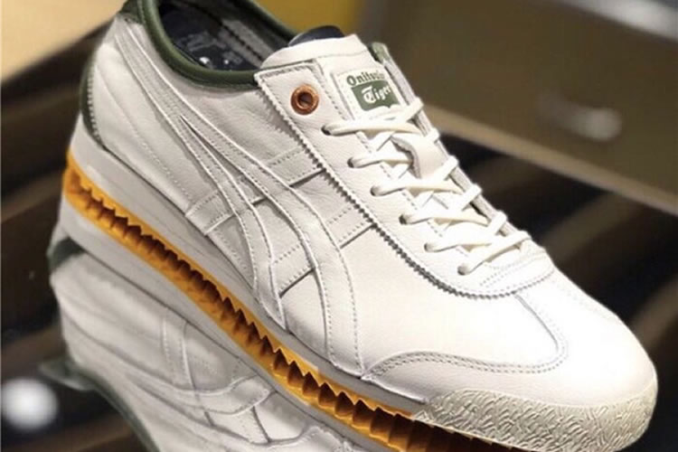 (CreamWhite/ DK Green) Onitsuka Tiger Mexico 66 SD Shoes