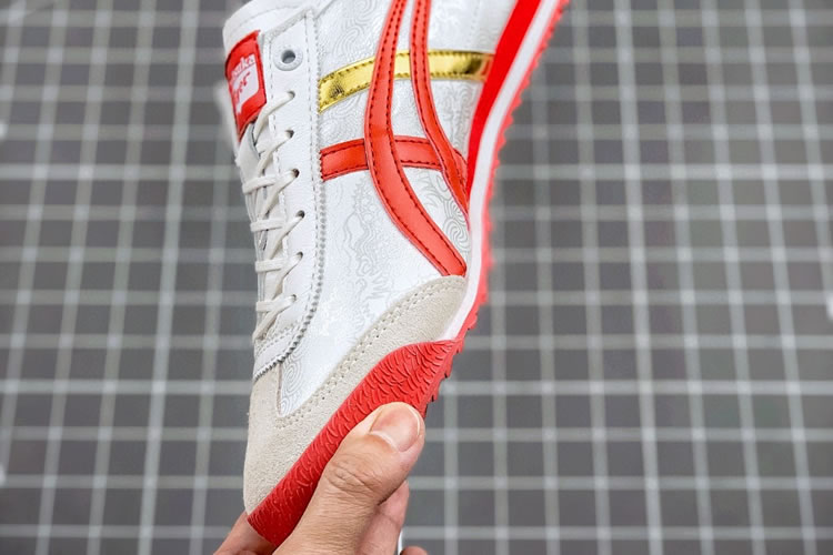 Onitsuka Tiger X Street Fighter "Chun-Li" Mexico 66 SD (White/ Red/ Gold) Collection