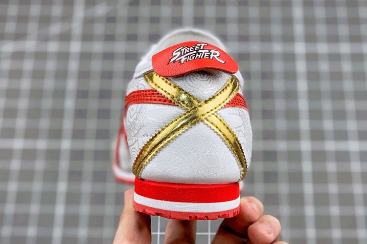 Onitsuka Tiger X Street Fighter "Chun-Li" Mexico 66 SD (White/ Red/ Gold) Collection