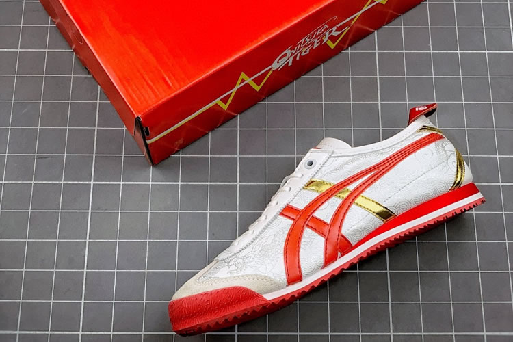 Onitsuka Tiger X Street Fighter "Chun-Li" Mexico 66 SD (White/ Red/ Gold) Collection